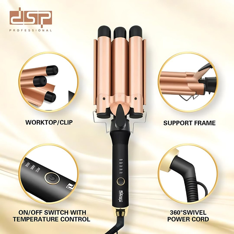 دستگاه فر مو عربی S دس اس پی مدل 20579 | Deep Wave Styler