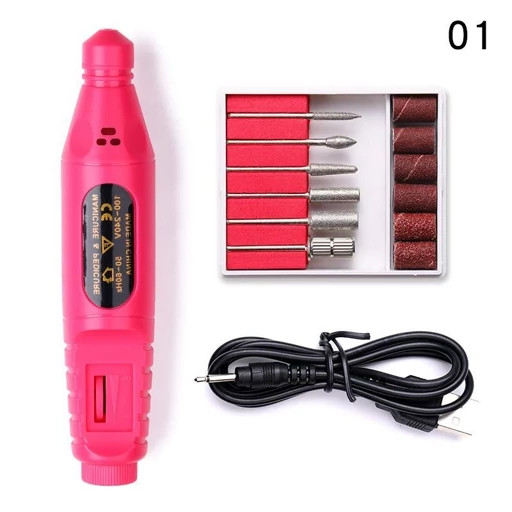 سوهان برقی ناخن قلمی خانگی